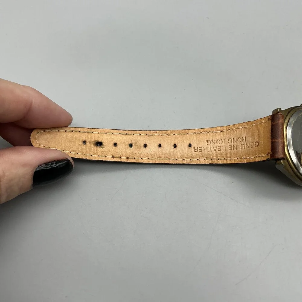 Vintage Fossil LE-0427 Unisex Watch 34mm Saxophone Music Limited New Battery